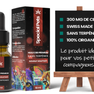 Huile CBD 3% Pets Saumon