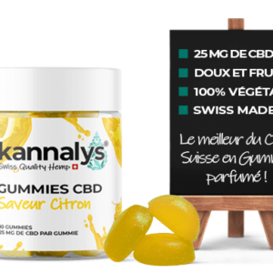 Gummies au CBD saveur Citron